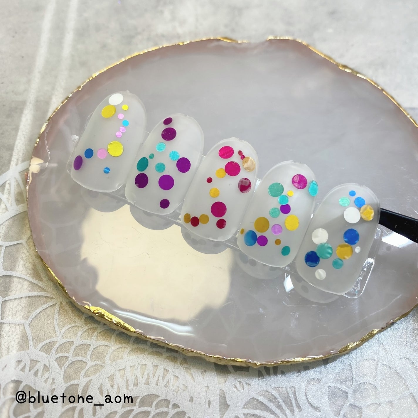 BRG ジェルネイル/DAISO/ジェルネイルを使ったクチコミ(3枚目)