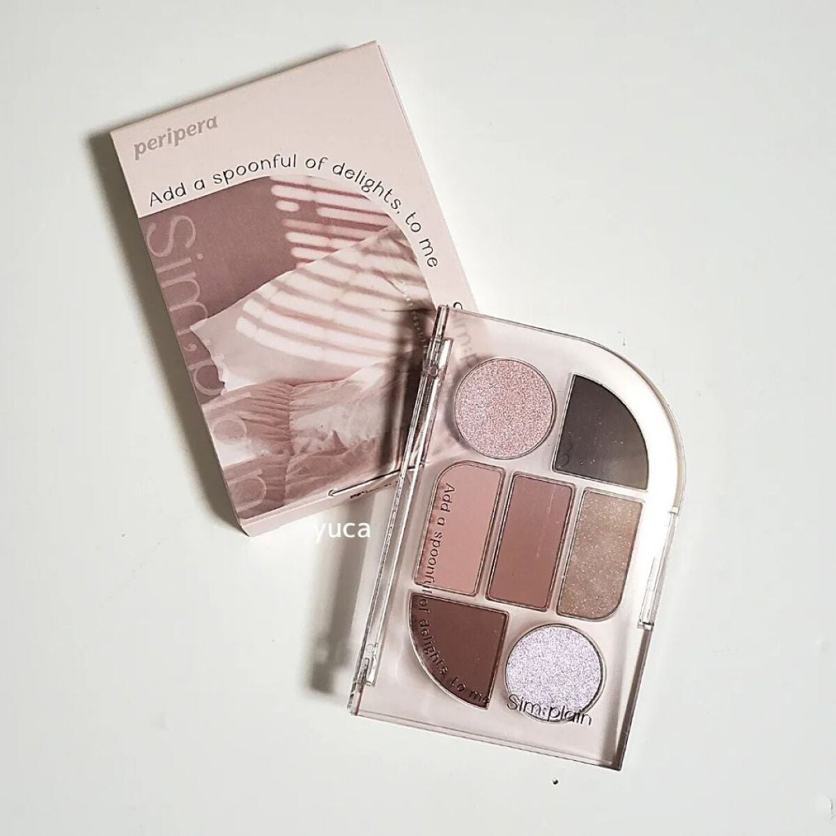 シンプレイン アイパレット/Sim;plain/アイシャドウパレットを使ったクチコミ(2枚目)