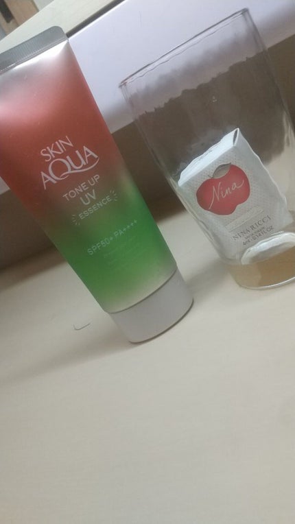 スキンアクア トーンアップUVエッセンス/スキンアクア/日焼け止めクリームを使ったクチコミ(1枚目)