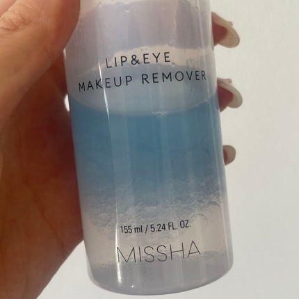 パーフェクト リップアンドアイ メイクアップリムーバー/MISSHA/ポイントメイクリムーバーを使ったクチコミ(4枚目)