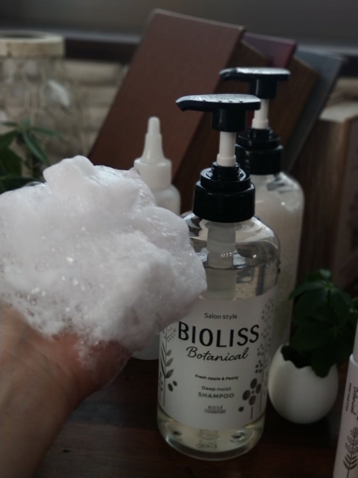 SSビオリス ボタニカル シャンプー／ヘアコンディショナー(ディープモイスト)/SSビオリス/市販シャンプーを使ったクチコミ（3枚目）