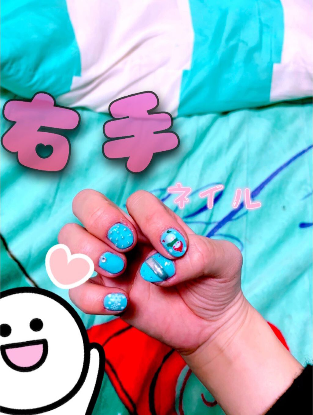 ジェルネイル（ライト対応）/セリア/ジェルネイルを使ったクチコミ（2枚目）