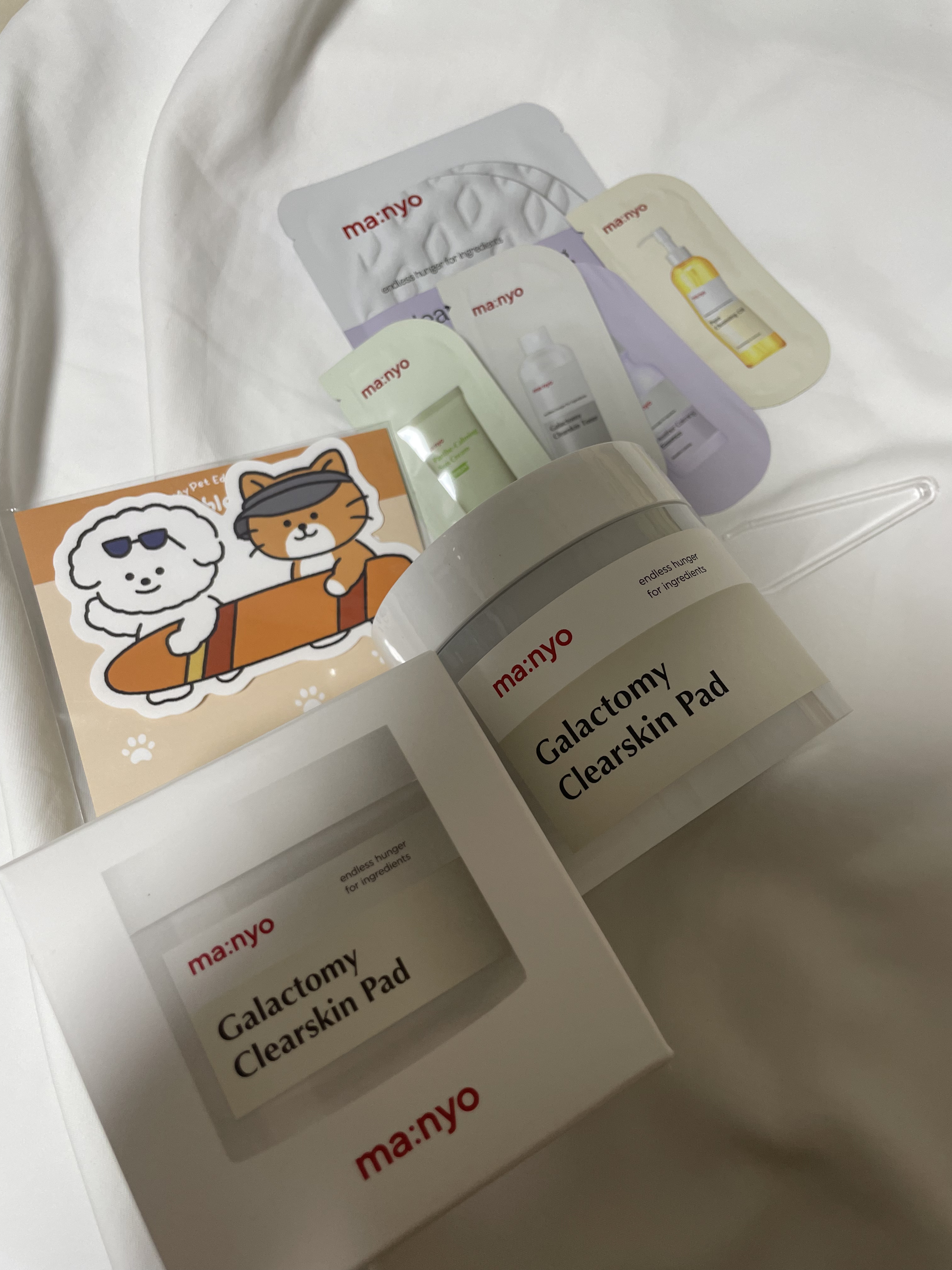 ガラクトミークリアスキンパッド/manyo/トナーパッドを使ったクチコミ（1枚目）