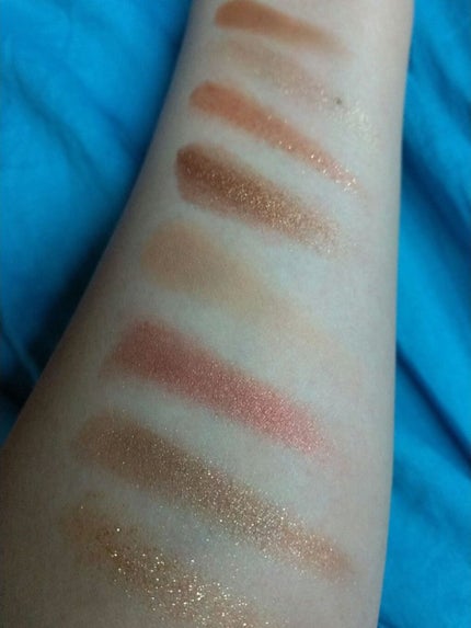 サマーソルスティス アイシャドーパレット/NARS/アイシャドウパレットを使ったクチコミ(4枚目)