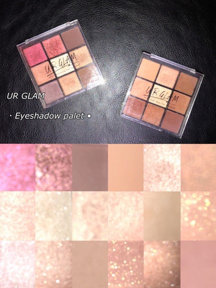 UR GLAM BLOOMING EYE COLOR PALETTE/U R GLAM/アイシャドウパレットを使ったクチコミ(2枚目)