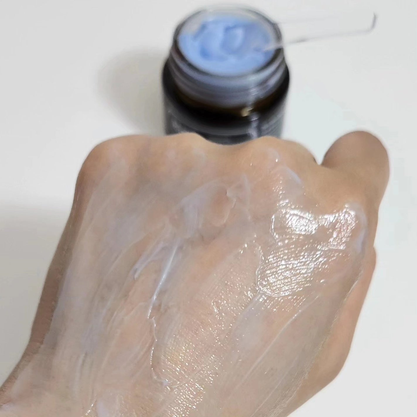 ミッドナイトブルーカーミングクリーム/Klairs/フェイスクリームを使ったクチコミ(7枚目)