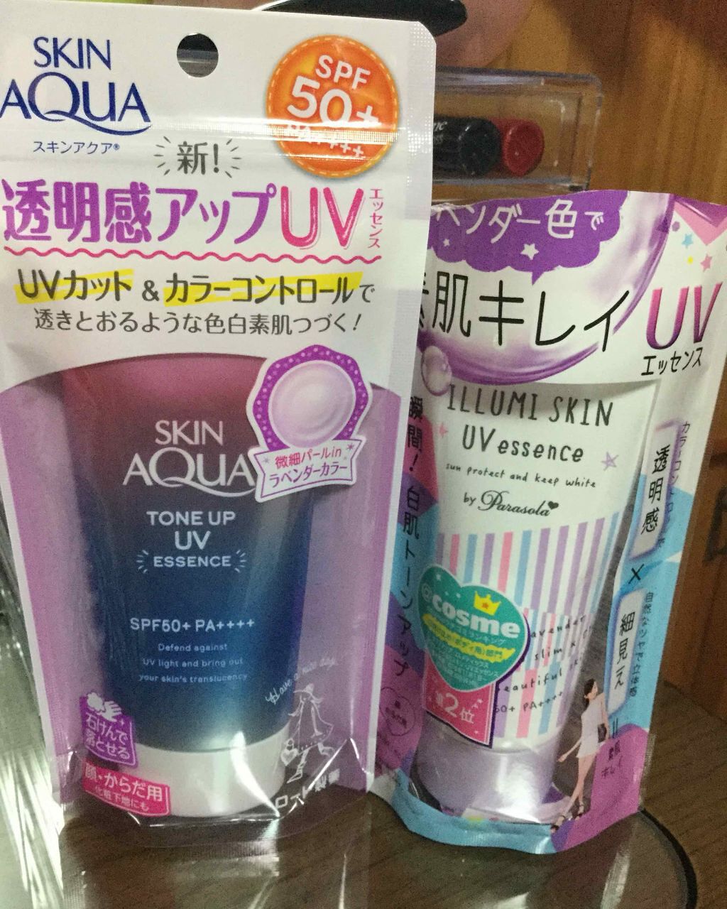 サラフィットUV さらさらエッセンス アクアフローラルの香り/スキンアクア/日焼け止め・UVケアを使ったクチコミ（1枚目）