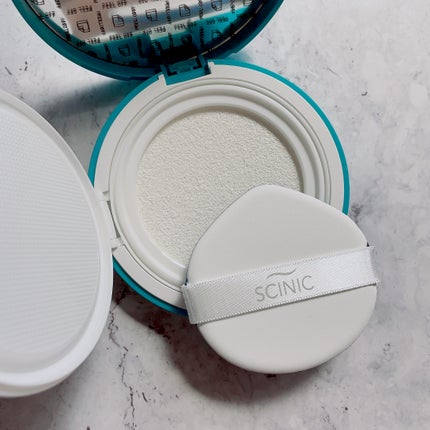 エンジョイオールラウンドエアリーサンクッション/SCINIC/クッションファンデーションを使ったクチコミ(2枚目)