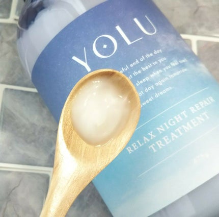リラックスナイトリペア シャンプー/トリートメント/YOLU/市販シャンプーを使ったクチコミ(2枚目)