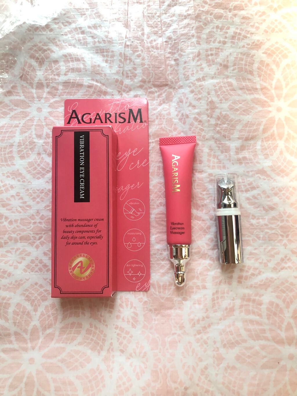 アイキュット マッサージャークリーム/AGARISM/アイケア・アイクリームを使ったクチコミ(5枚目)