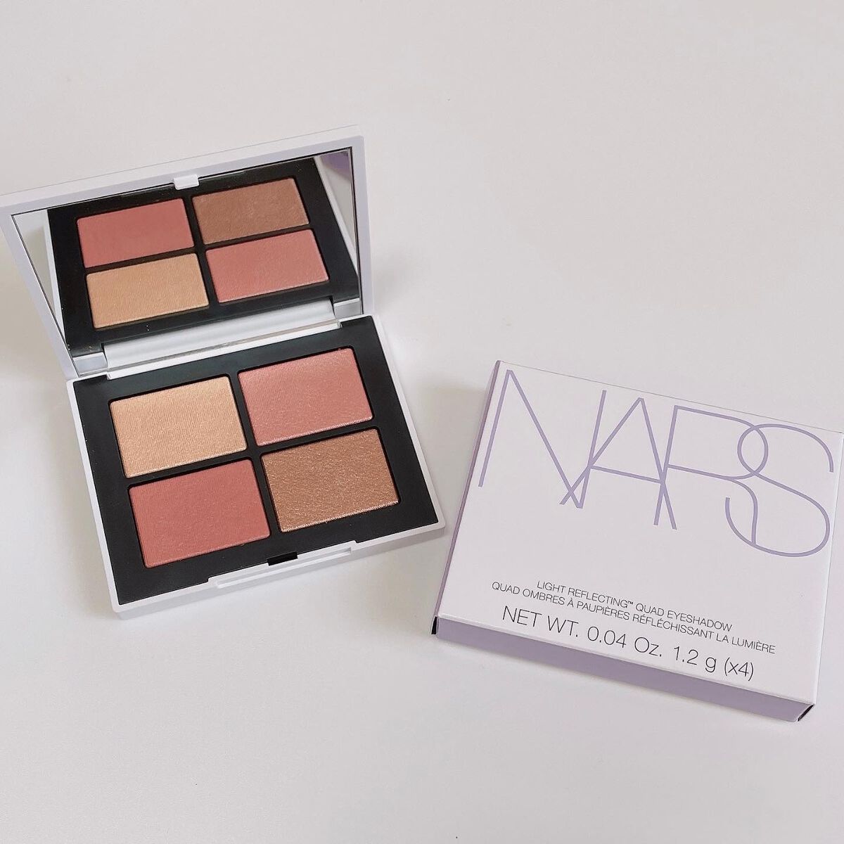 ライトリフレクティング クワッドアイシャドー/NARS/アイシャドウパレットを使ったクチコミ(1枚目)