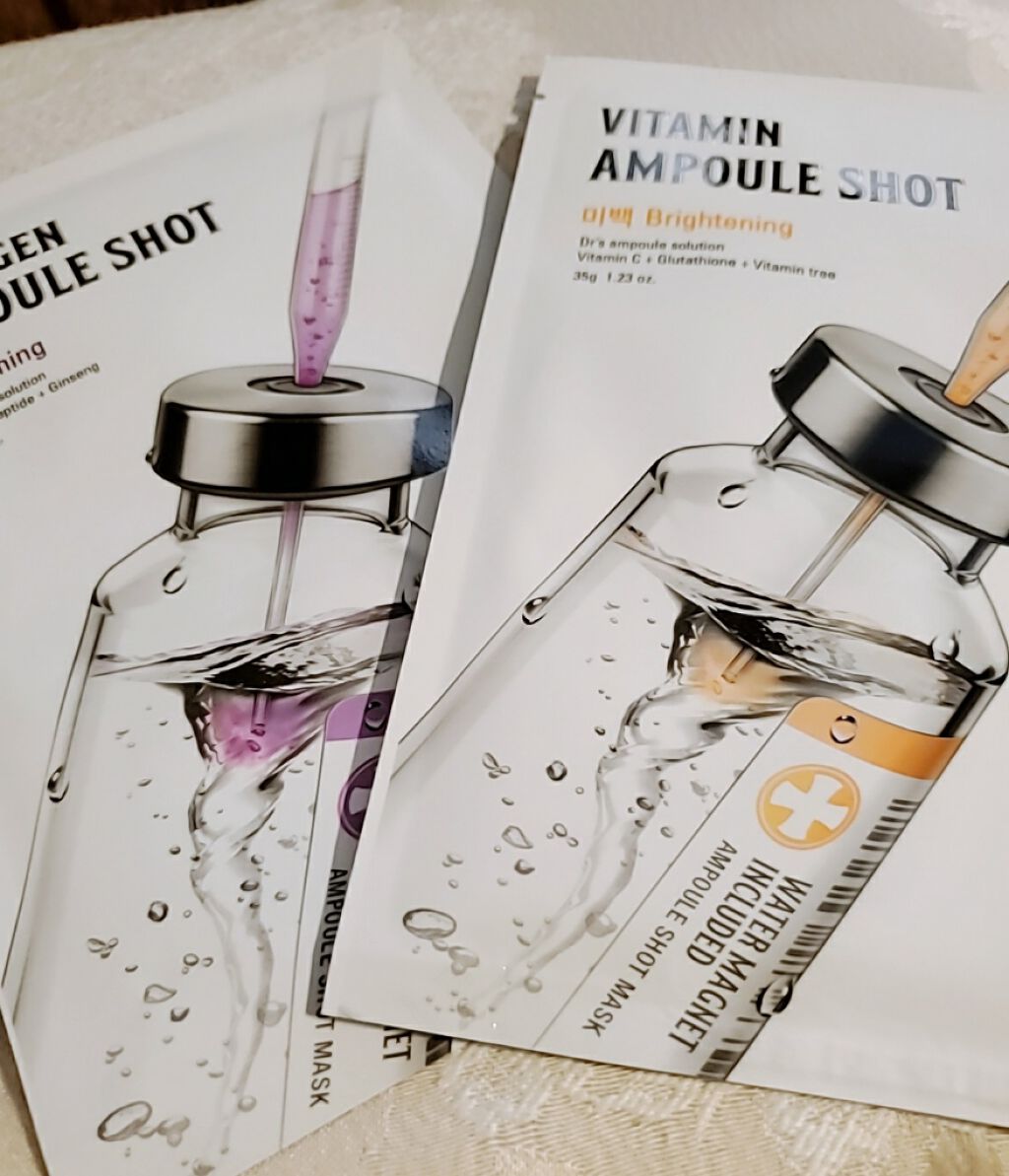 アンプルショットシートコラーゲンショット/Dermatory/シートマスク・パックを使ったクチコミ(1枚目)