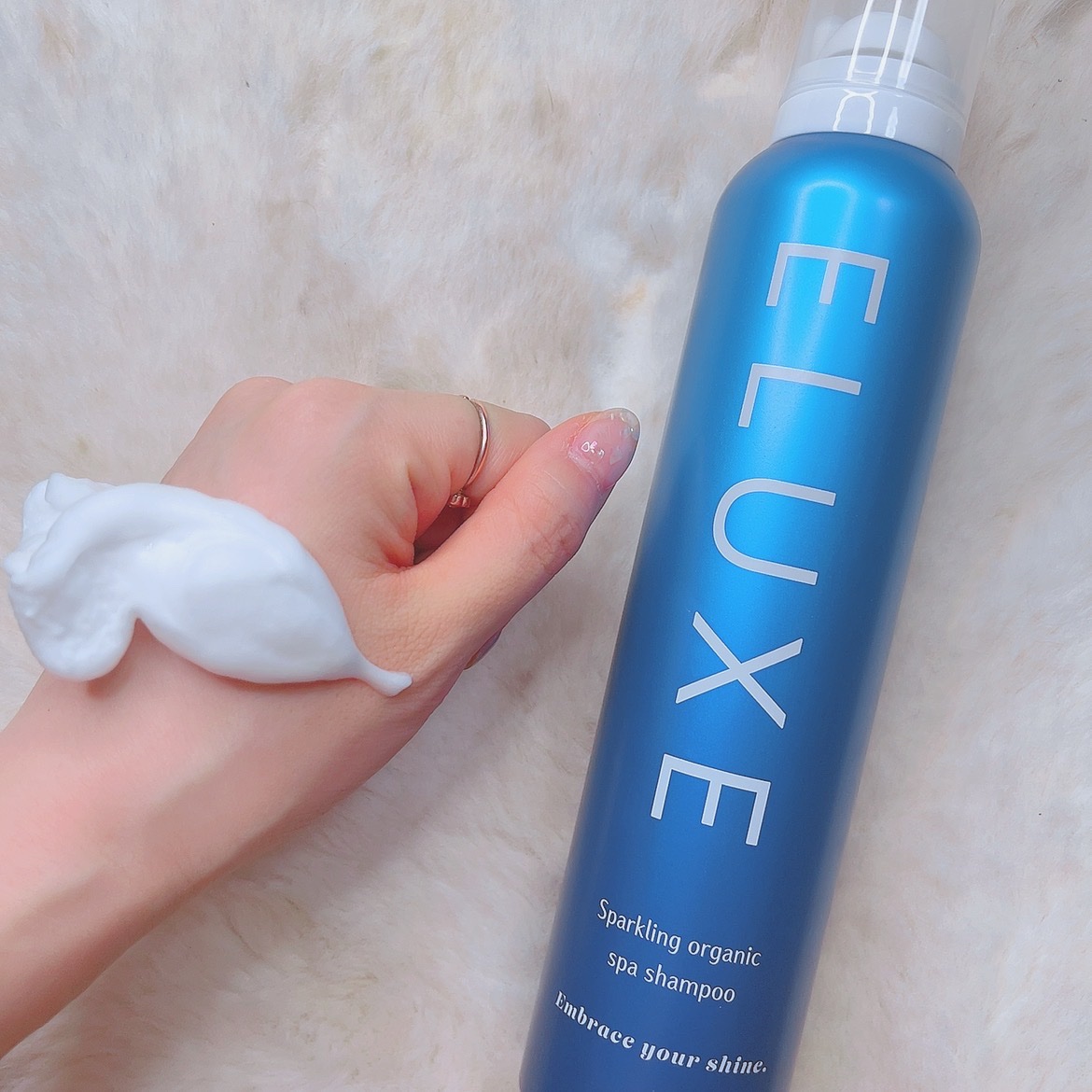 スパークリング オーガニック スパ シャンプー/ELUXE /市販シャンプーを使ったクチコミ（3枚目）