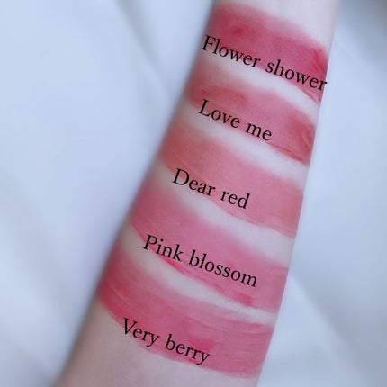 Water drop veil tint/B. by BANILA/リップグロスを使ったクチコミ(4枚目)