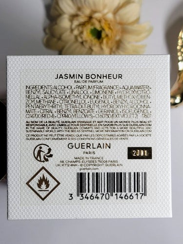 ジャスミン ボヌール オーデパルファン 50ml/GUERLAIN/香水(レディース)の画像