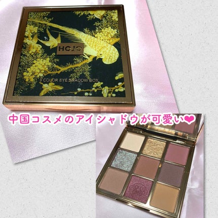 9COLOR EYE SHADOW BOX /HOJO/アイシャドウパレットを使ったクチコミ(1枚目)