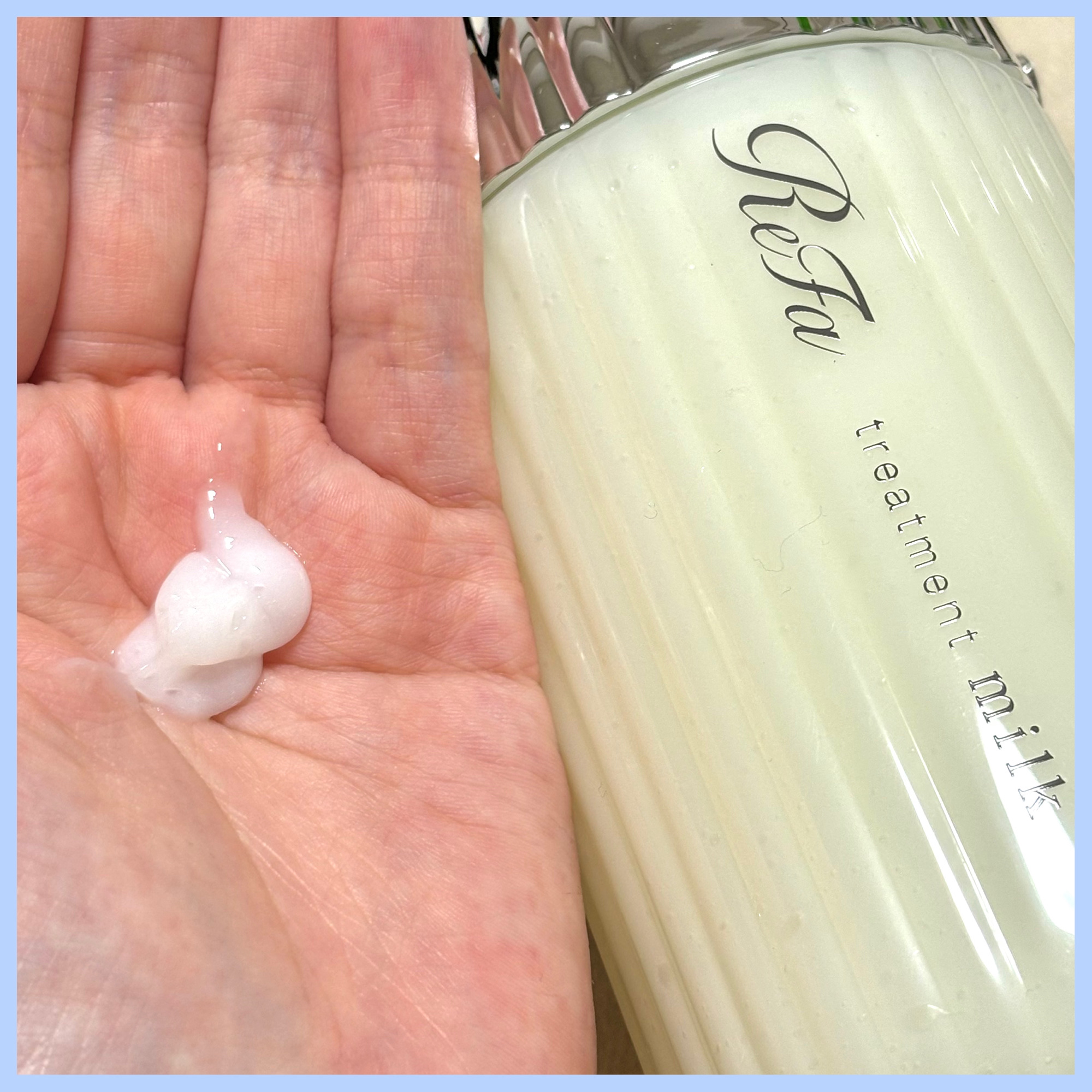 リファミルクプロテインシャンプー/トリートメント/ReFa/シャンプー・コンディショナーを使ったクチコミ（3枚目）