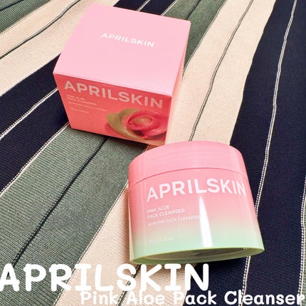 ピンクアロエメレンゲクレンザー/APRILSKIN/その他洗顔料を使ったクチコミ(1枚目)