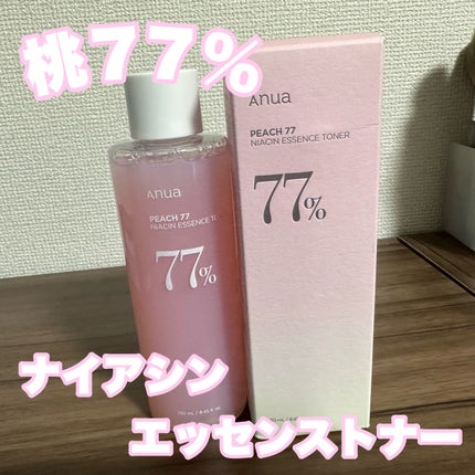 桃77%ナイアシンエッセンストナー 250ml/Anua/化粧水を使ったクチコミ(1枚目)