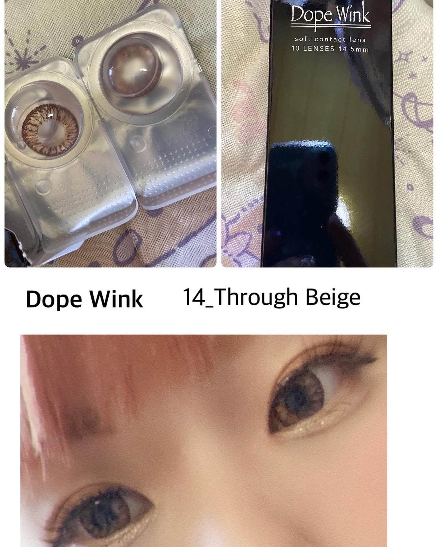 DopeWink 1day/Dope Wink/ワンデー(1DAY)カラコンを使ったクチコミ(1枚目)