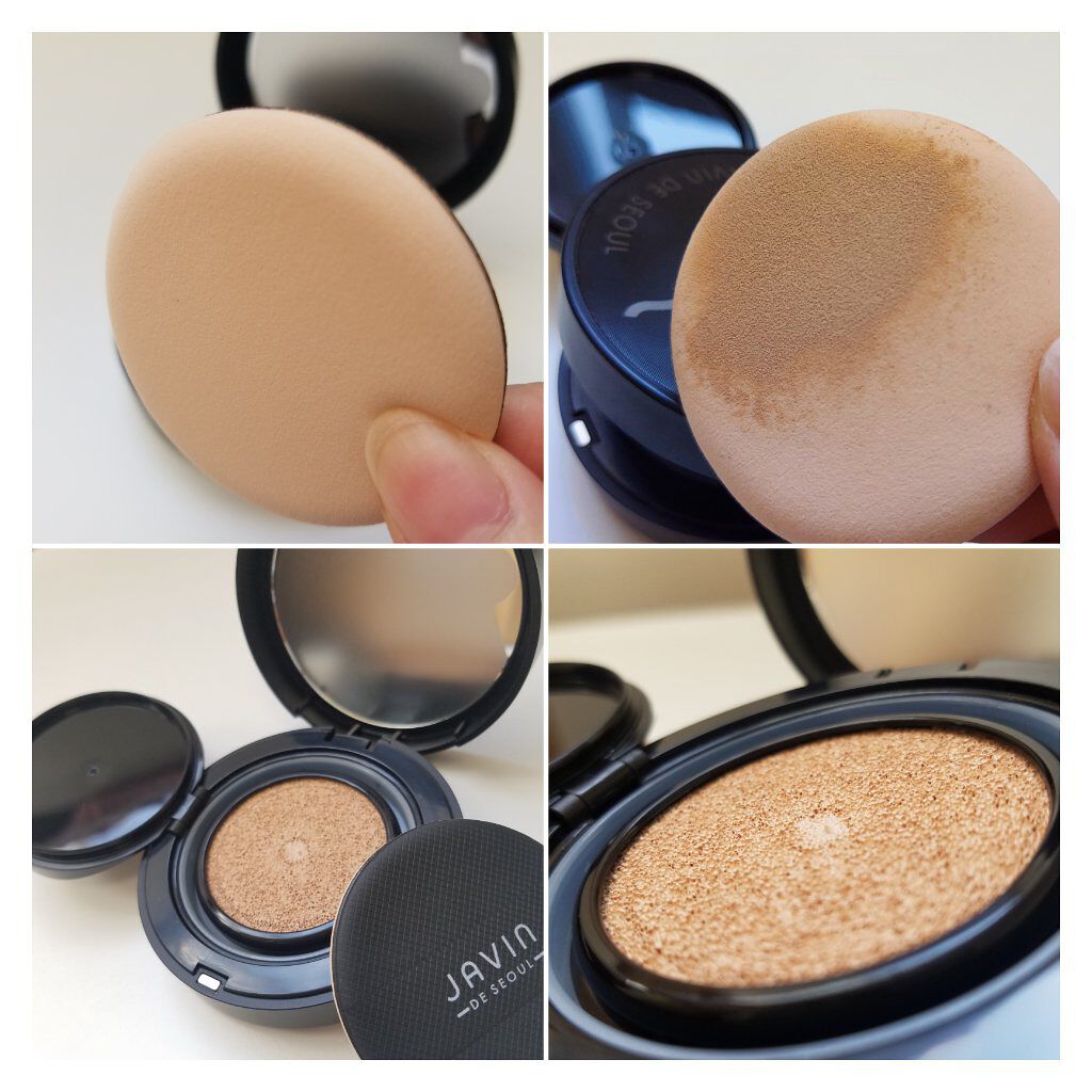 ジャビンドゥソウル ウインクファンデーションパクト/Javin De Seoul/クッションファンデーションを使ったクチコミ(4枚目)