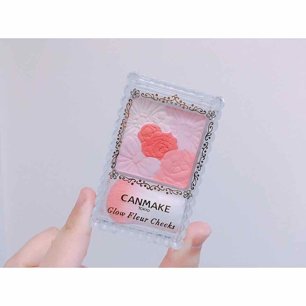 グロウフルールチークス/キャンメイク/パウダーチークを使ったクチコミ(1枚目)