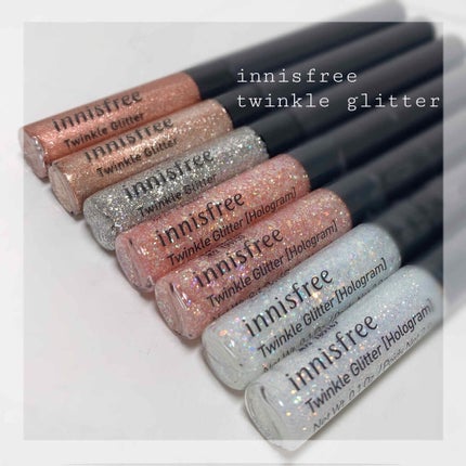 トゥインクル グリッター/innisfree/リキッドアイライナーを使ったクチコミ(1枚目)