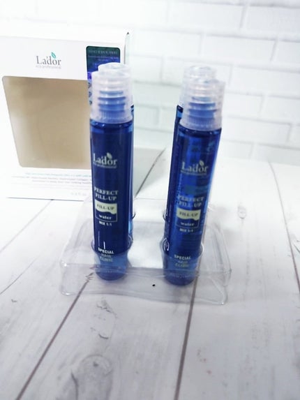 PERFECT HAIR FILL-UP/La'dor/洗い流すヘアトリートメントを使ったクチコミ(1枚目)