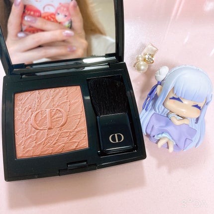 ディオールスキン ルージュ ブラッシュ<バーズ オブ ア フェザー> 468 ヌード グライド/Dior/パウダーチークの画像