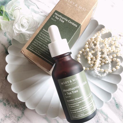 Houttuynia Cordata + Tea Tree Serum/MARY&MAY/洗顔フォームを使ったクチコミ(1枚目)