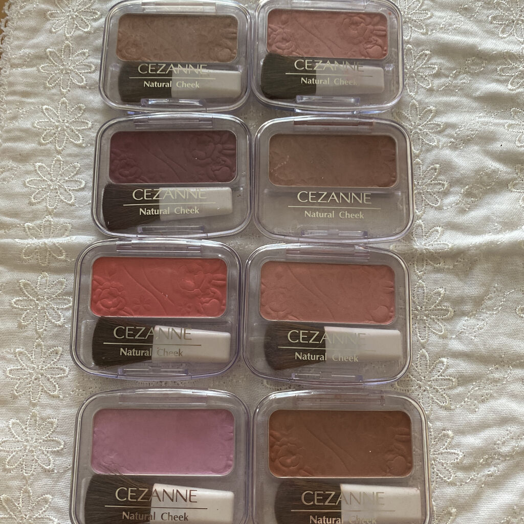 ナチュラル チークN/CEZANNE/パウダーチークを使ったクチコミ（1枚目）