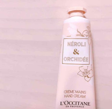 オーキデ プレミアムハンドクリーム/L'OCCITANE/ハンドクリームを使ったクチコミ(1枚目)