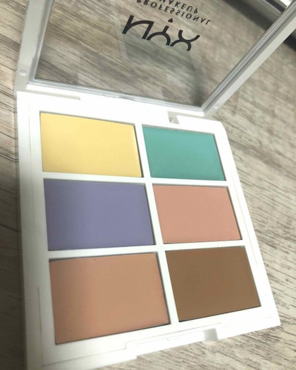 コンシール コレクト コントゥアー パレット/NYX Professional Makeup/パレットコンシーラーを使ったクチコミ(2枚目)