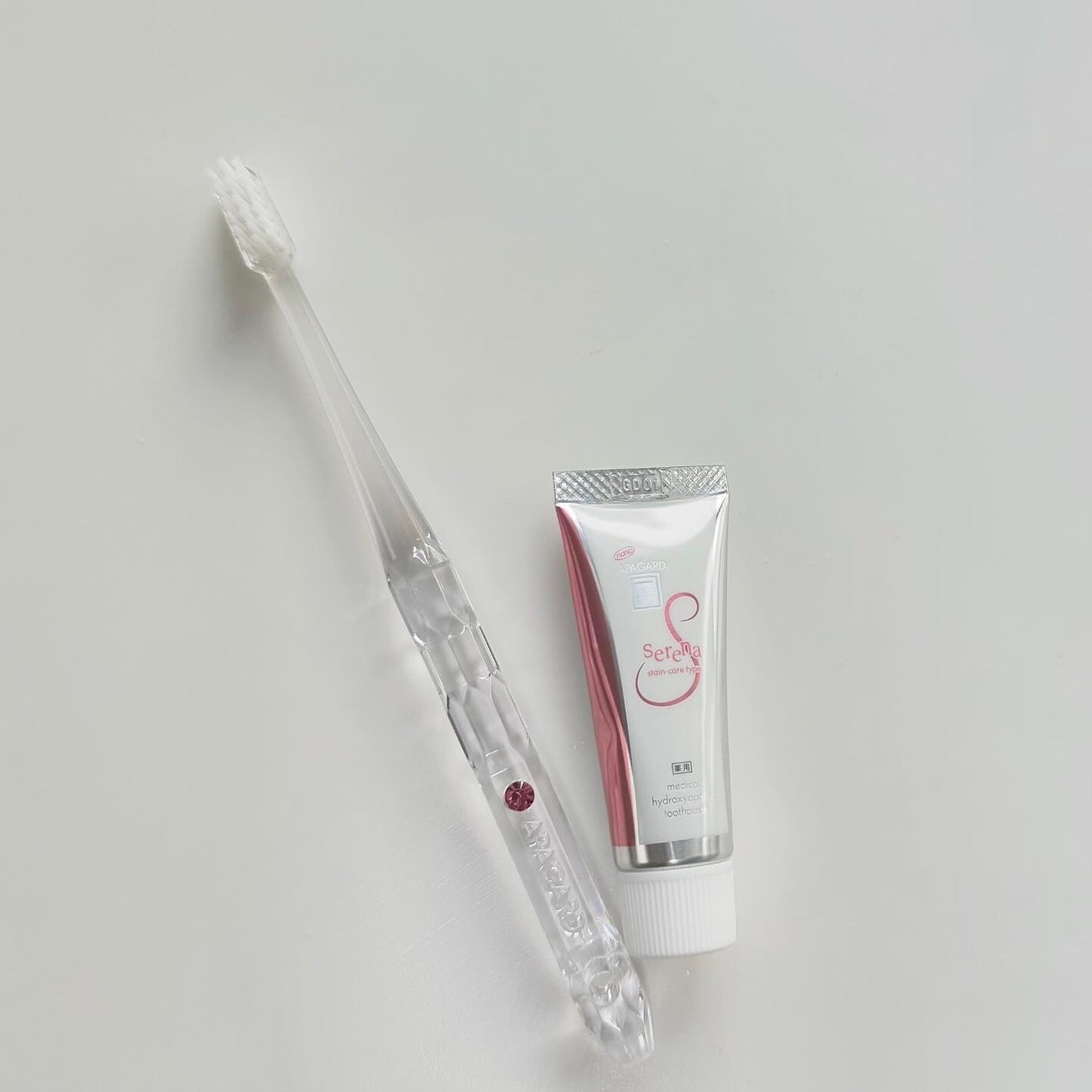 アパガードクリスタル歯ブラシ/アパガード/歯ブラシを使ったクチコミ(2枚目)