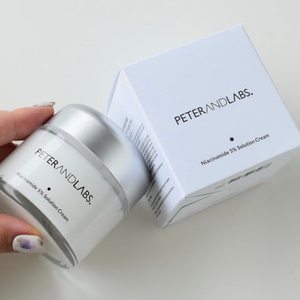 ナイアシンアミド5% ソリューション モイスチャークリーム/PETERANDLABS/フェイスクリームを使ったクチコミ(2枚目)