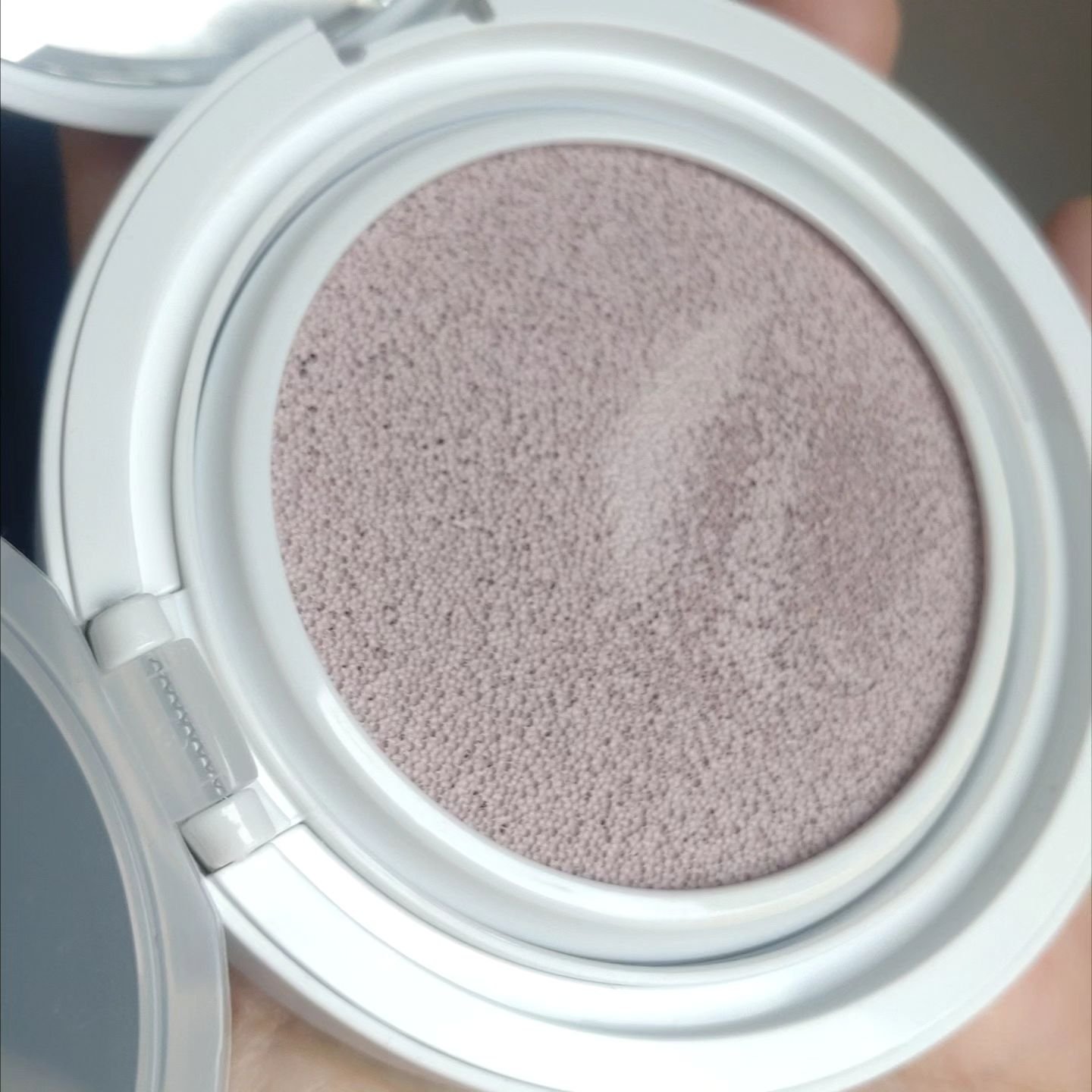 コンプリメントシリーズクッション 紫色(ボラ)/Ameli/クッションファンデーションを使ったクチコミ（3枚目）