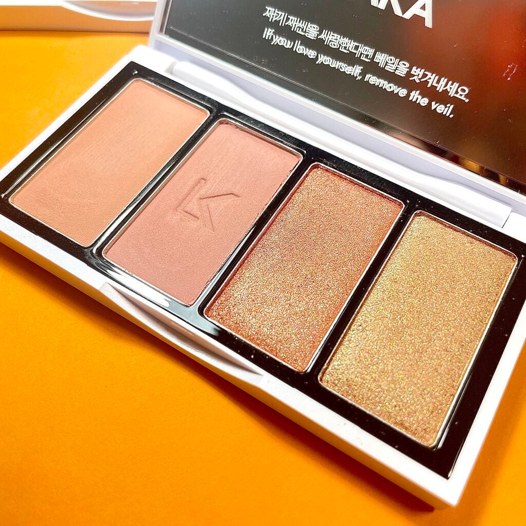 ジャストアイパレット/Laka/アイシャドウパレットを使ったクチコミ(2枚目)