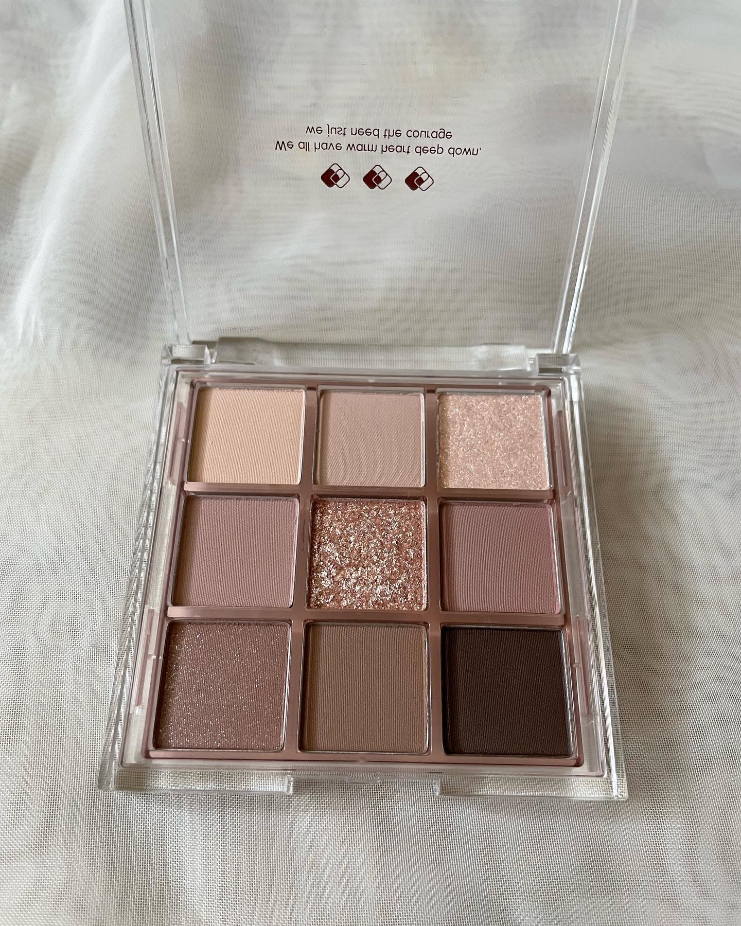 KEYBO FALL IN LOVE SHADOW PALETTE/keybo/アイシャドウパレットを使ったクチコミ（3枚目）