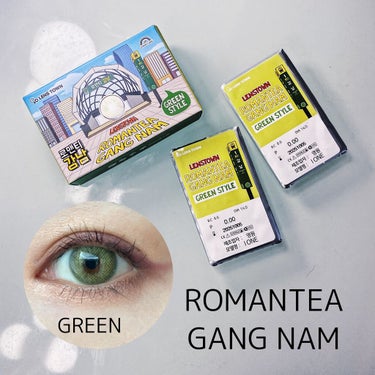Romantea GangNam/THEPIEL/カラーコンタクトレンズを使ったクチコミ（1枚目）