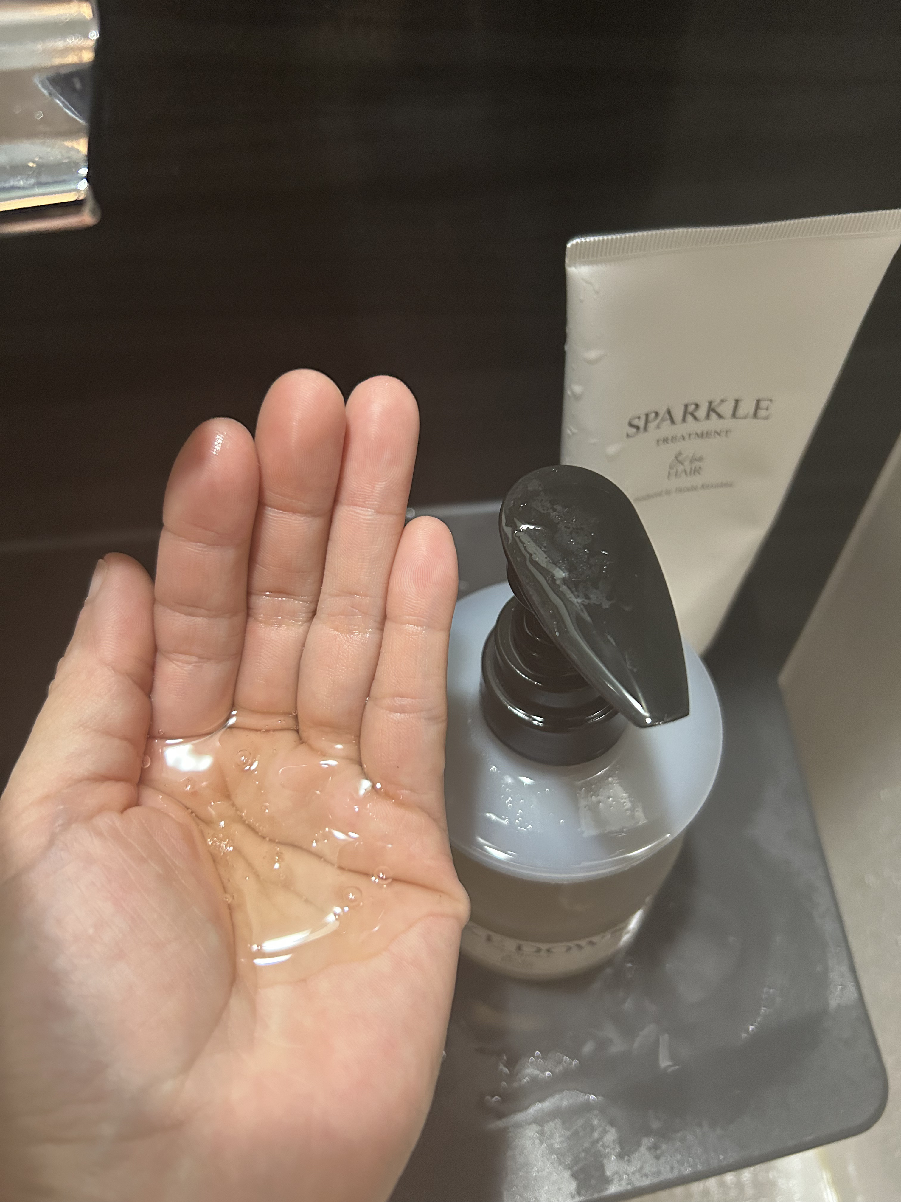 &be スパークルトリートメント/&be HAIR/洗い流すヘアトリートメントを使ったクチコミ（2枚目）