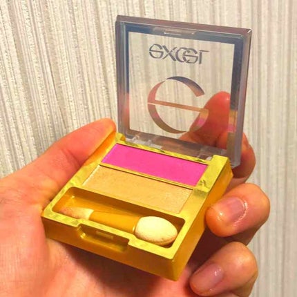 デュアルアイシャドウ N/excel/アイシャドウパレットを使ったクチコミ(2枚目)