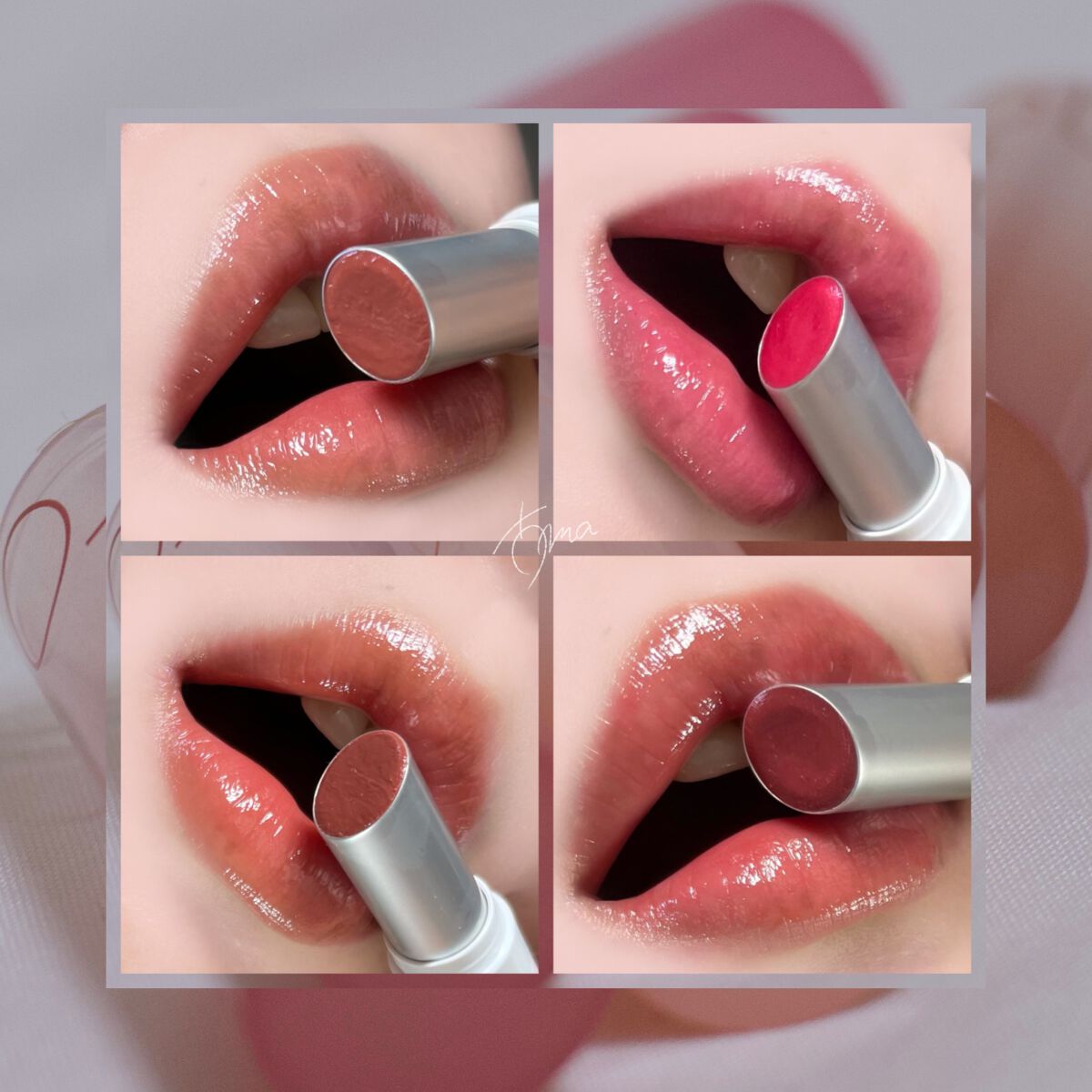 グラスティングメルティングバーム/rom&nd/リップバームを使ったクチコミ（1枚目）