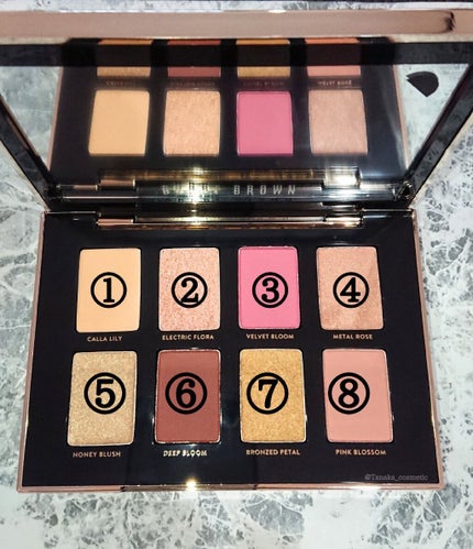 リュクス メタル ローズ アイシャドウ パレット/BOBBI BROWN/アイシャドウパレットを使ったクチコミ(4枚目)