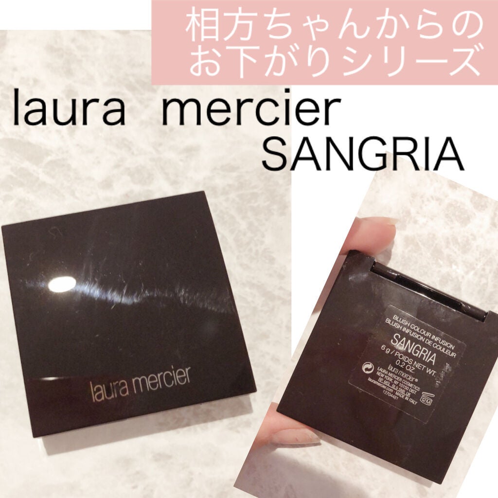 ブラッシュ カラー インフュージョン/ローラ メルシエ/パウダーチークを使ったクチコミ(1枚目)