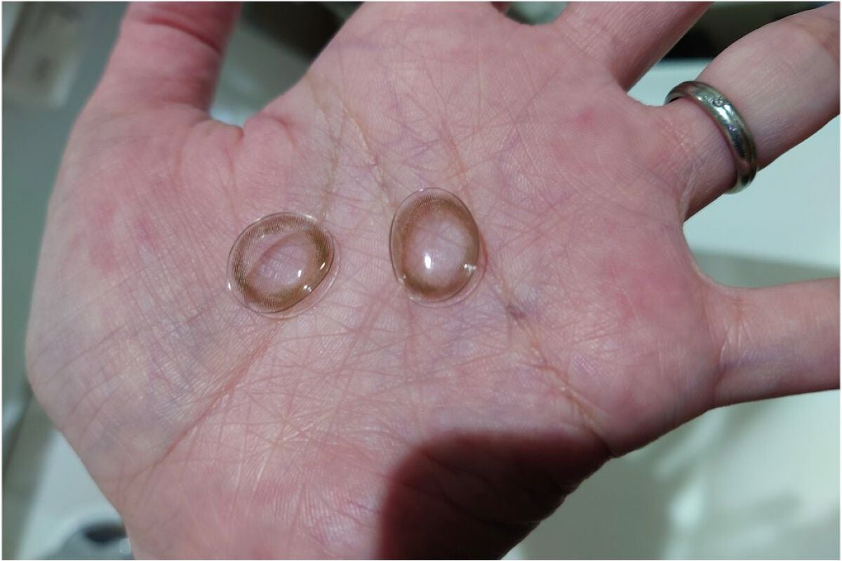 ネオサイトワンデー シエルUV/Aire/ワンデー(1DAY)カラコンを使ったクチコミ(2枚目)