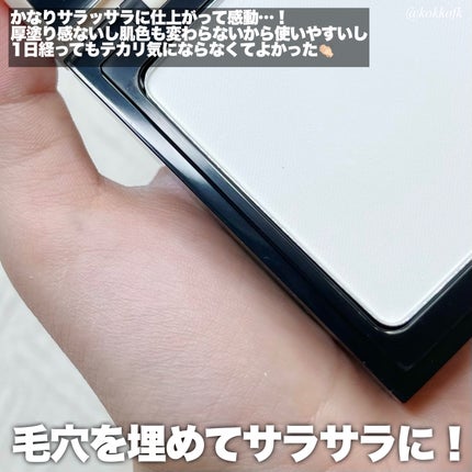 Dinto 雲楚ブラーフィクシングフィニッシュパウダーパクト のクチコミ「\ サラサラ肌が続く新作プレストパウダー✨ /
〻 Dinto
────────────
.....」(3枚目)