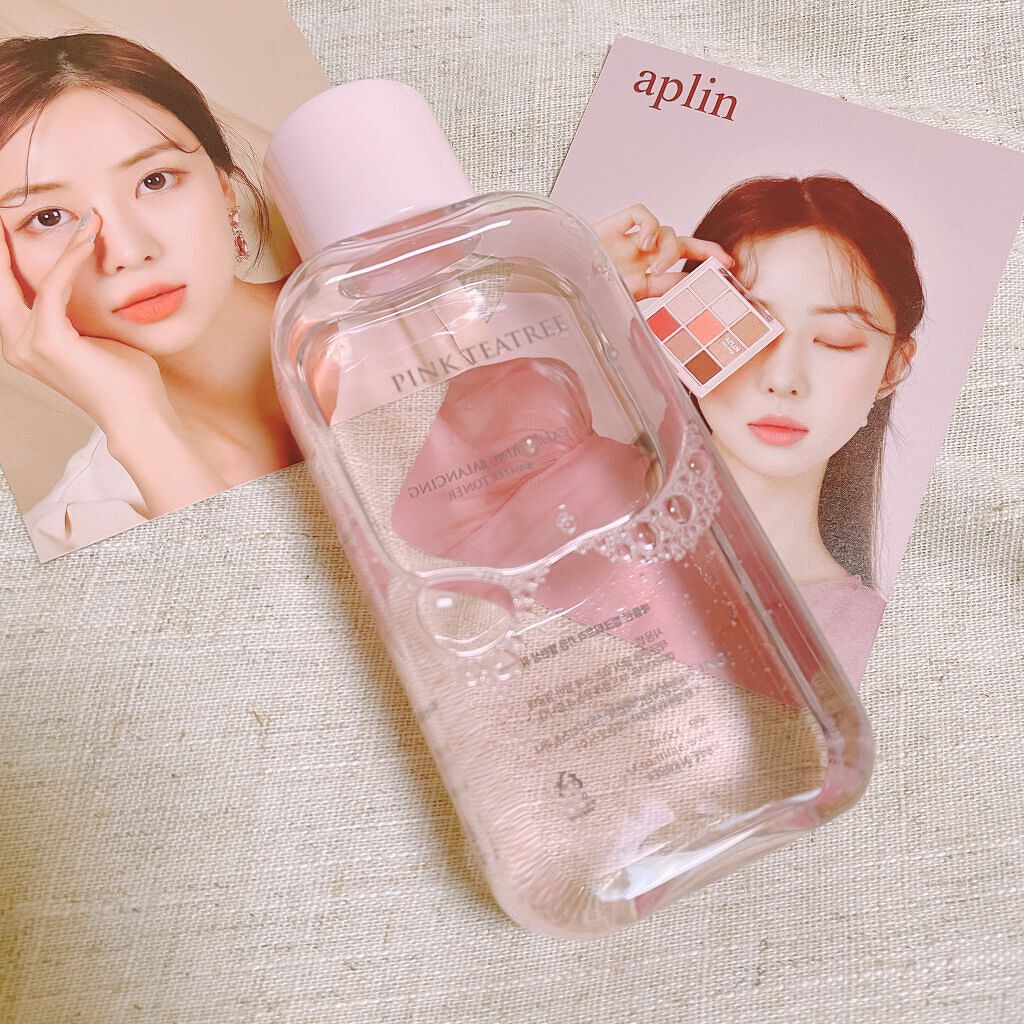 ピンクティーツリートナー/APLIN/化粧水を使ったクチコミ（2枚目）