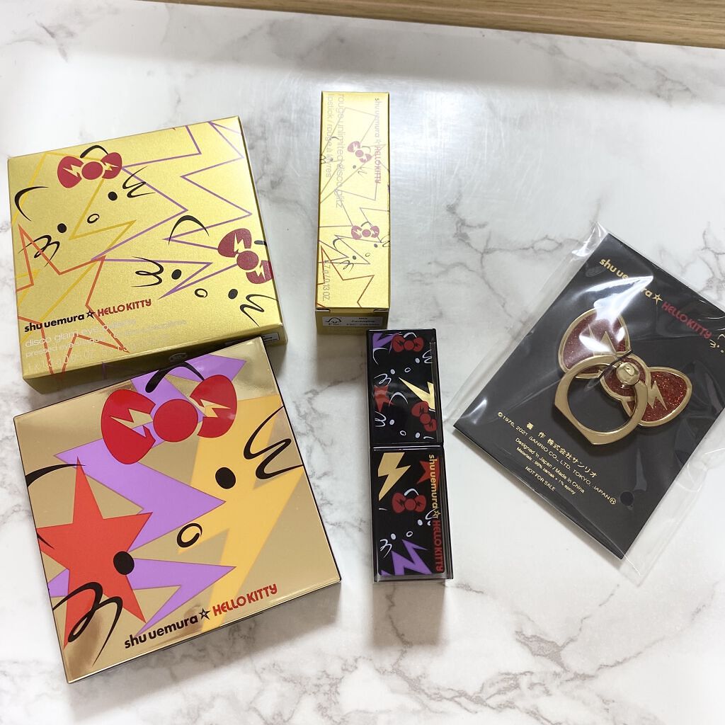 ルージュ アンリミテッド ディスコ グリッツ/shu uemura/口紅を使ったクチコミ（2枚目）