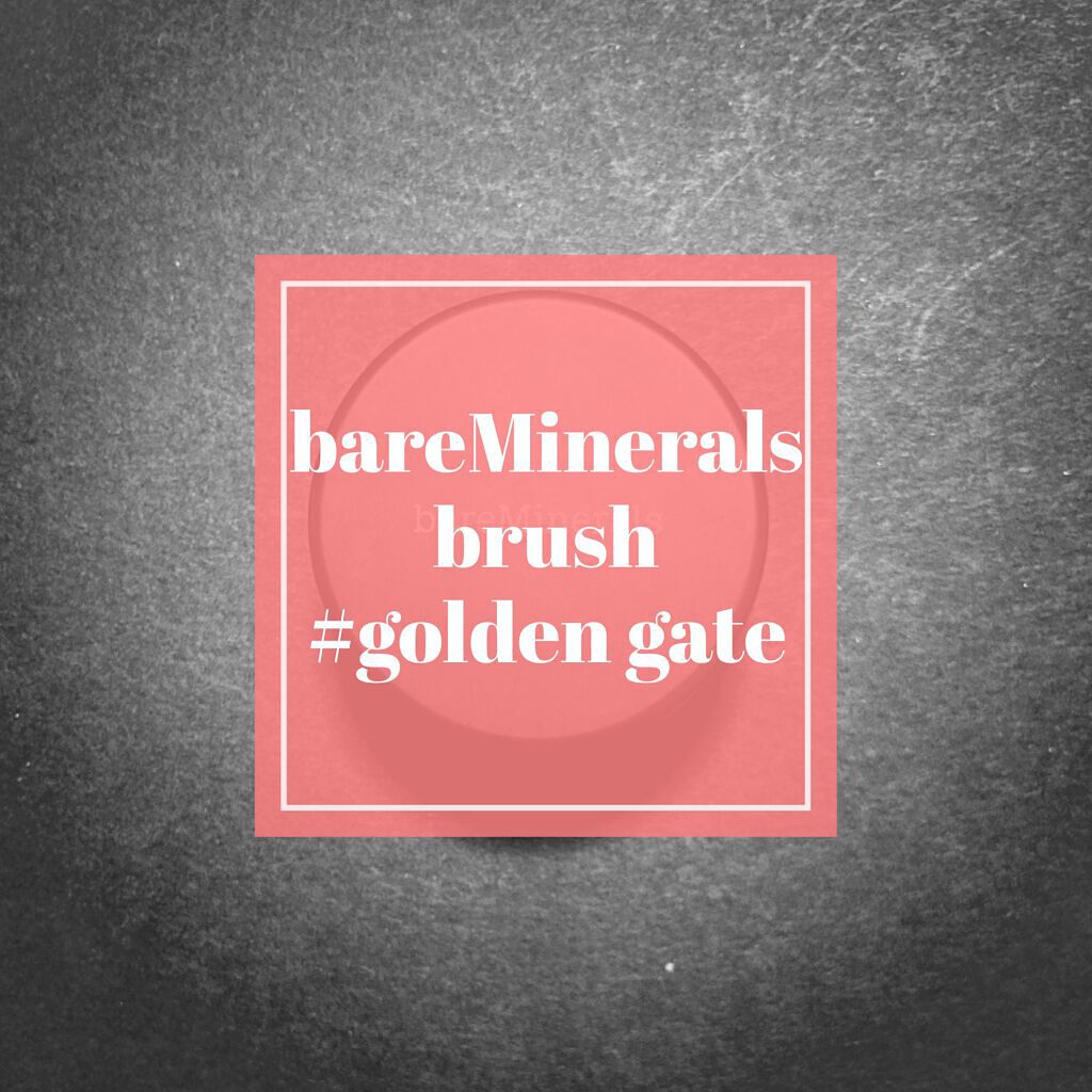 チークカラー ゴールデン ゲート/bareMinerals/パウダーチークを使ったクチコミ（1枚目）