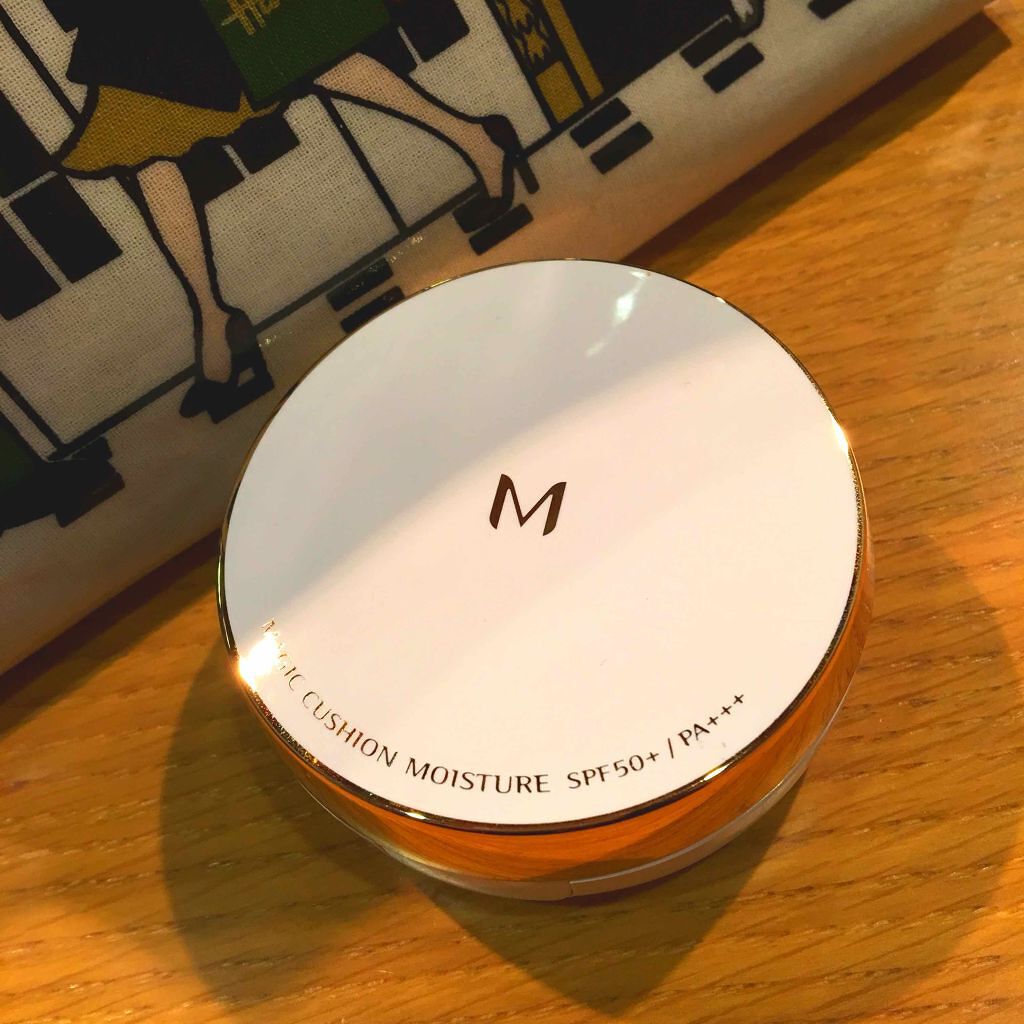 M クッション ファンデーション(モイスチャー)/MISSHA/クッションファンデーションを使ったクチコミ(1枚目)